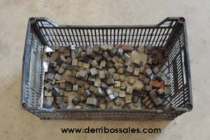 familias de letras, cajones, tampones, letras de caucho,...