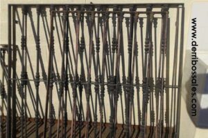 Rejas macizas de varias medidas: 96 x 115; 93 x 175 ; 97 x 179 ; 134 x 95 ; 136 x 150 y 135 x 145 cm. Se venden por separado.