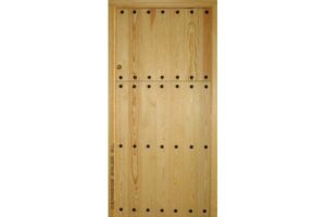 Como las antiguas puertas de corral o cuadra.