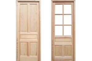 puerta de nueva fabricacion en 3,5 cm. de grosor.