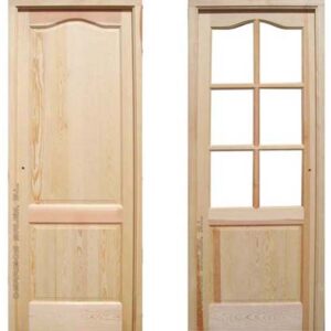 puerta de madera de interior de 3,5 cm. de grosor