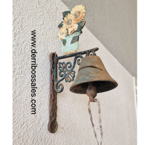 Campana con motivo de girasoles.