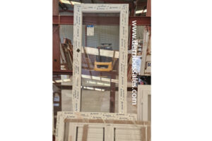 Puerta de aluminio y cristal para galería. NUEVA!!!!